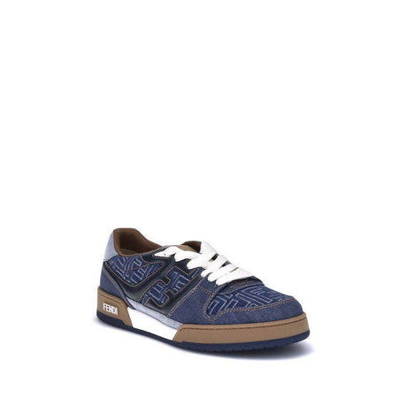 Fendi FF Denim Sneakers - Hilstor