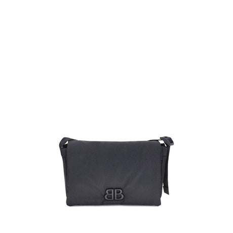 Balenciaga Nylon Monaco Shoulder Bag - Hilstor