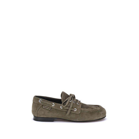 Proenza Schouler Suede Deck Loafers - Hilstor