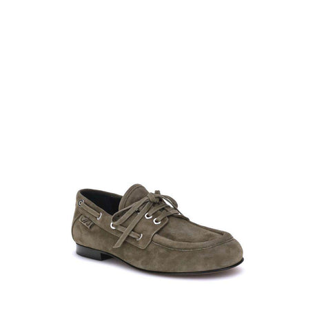 Proenza Schouler Suede Deck Loafers - Hilstor