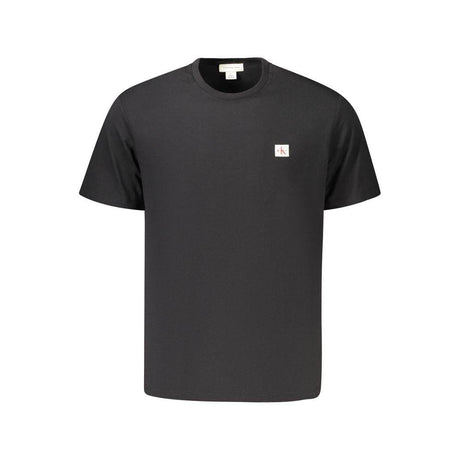 Calvin Klein Black Cotton T-Shirt - Hilstor