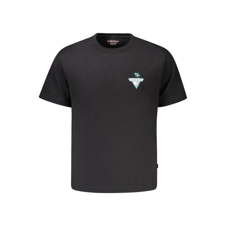 Guess Jeans Black Cotton T-Shirt - Hilstor