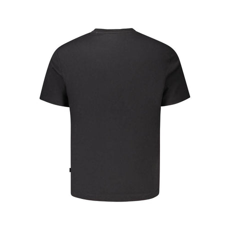 Guess Jeans Black Cotton T-Shirt - Hilstor