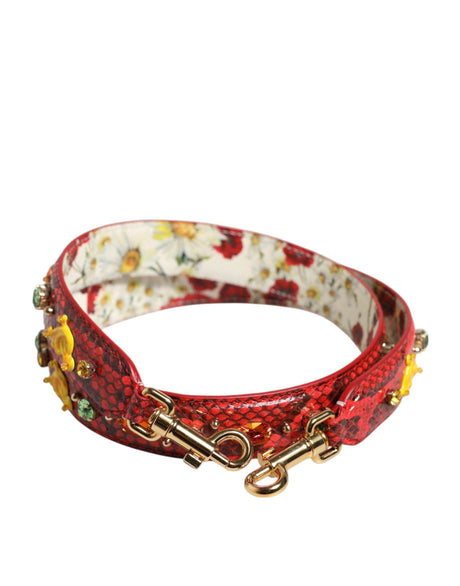 Dolce & Gabbana Multicolor Embellished Handbag Accessory Shoulder Strap - Hilstor