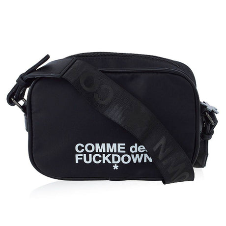 Comme Des Fuckdown Black Polyester Women Crossbody Bag - Hilstor