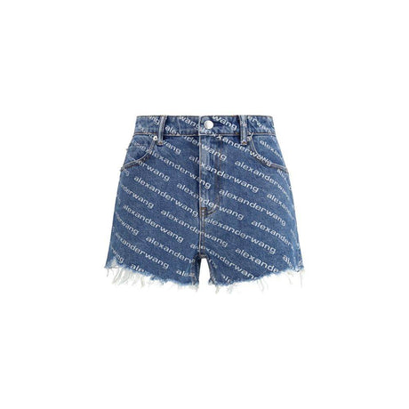 Alexander Wang Bite denim Shorts - Hilstor