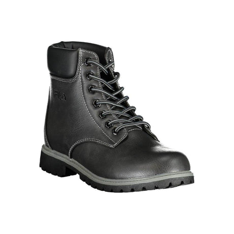 Fila Black Polyester Women Boot - Hilstor