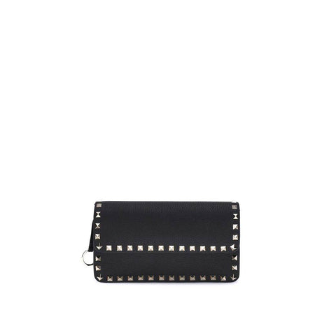 Valentino Garavani Rockstud Pochette with chain - Hilstor