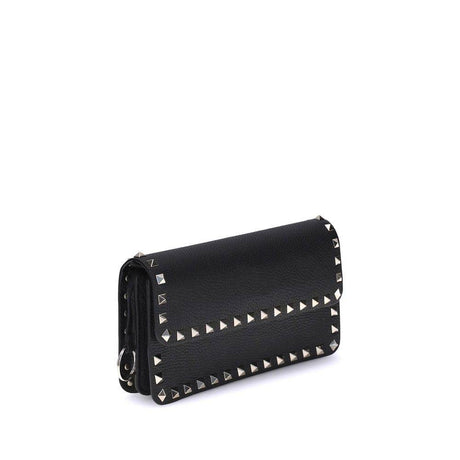 Valentino Garavani Rockstud Pochette with chain - Hilstor