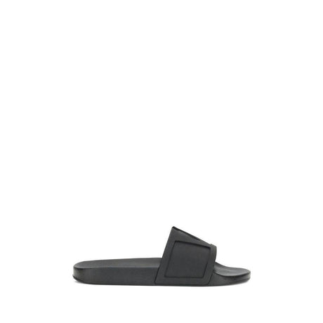 Valentino Garavani Rubber Slides - Hilstor