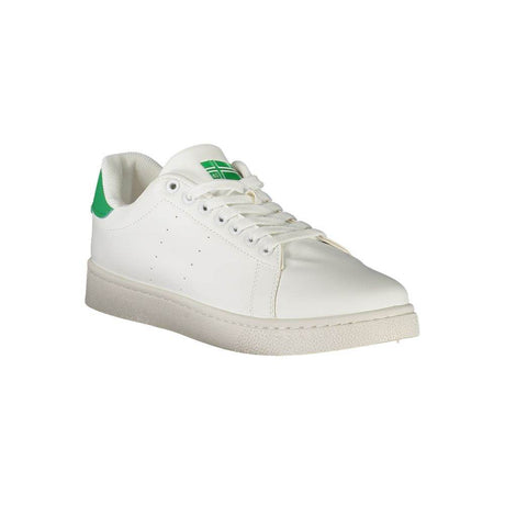 Norway 1963 White Polyester Men Sneaker - Hilstor