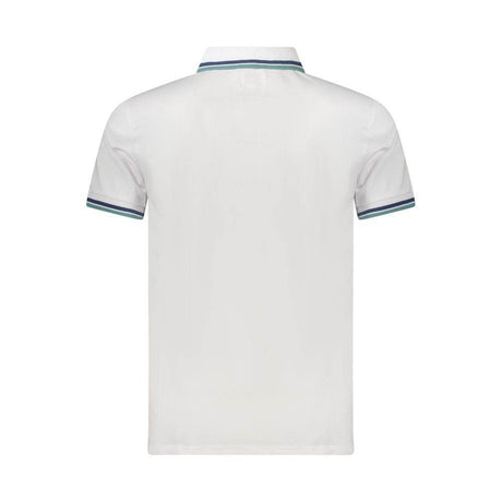 Guess Jeans White Cotton Men Polo Shirt - Hilstor