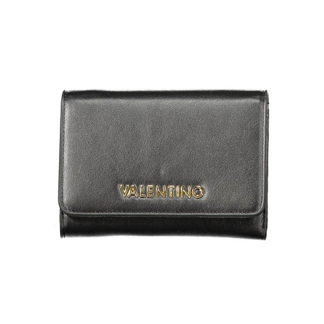 Mario Valentino Black Polyethylene Women Wallet - Hilstor