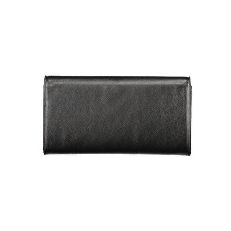 Mario Valentino Black Polyethylene Women Wallet - Hilstor