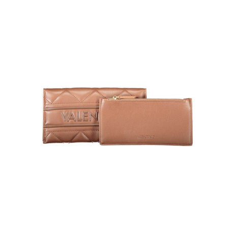 Mario Valentino Brown Polyethylene Women Wallet - Hilstor