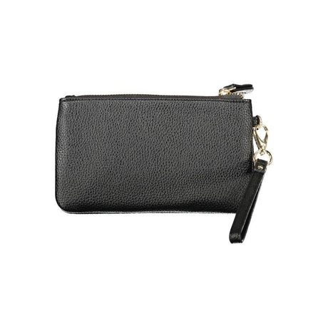 Mario Valentino Black Polyethylene Women Wallet - Hilstor