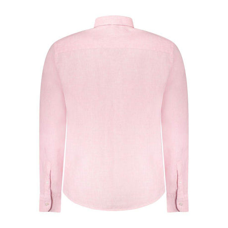 North Sails Pink Linen Shirt - Hilstor