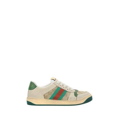 Gucci Leather Sneakers - Hilstor