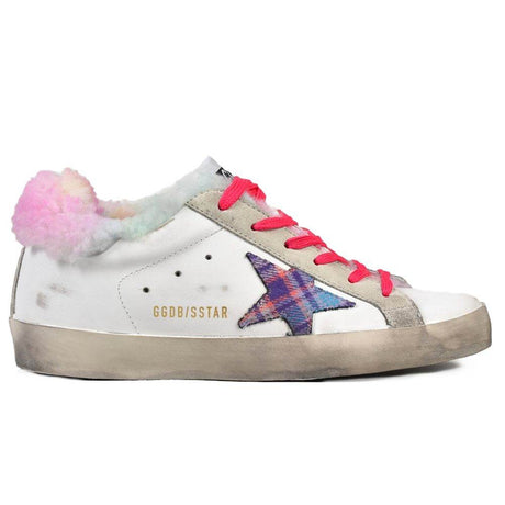 Golden Goose White Leather Sneaker - Hilstor