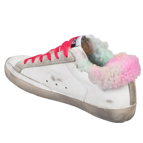 Golden Goose White Leather Sneaker - Hilstor