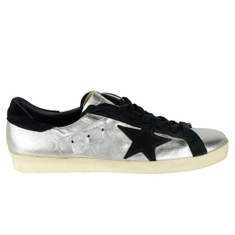 Golden Goose Gray Calfskin Sneaker - Hilstor