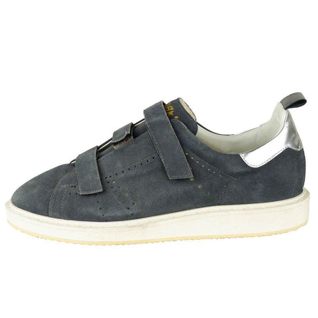 Golden Goose Gray Calfskin Sneaker - Hilstor