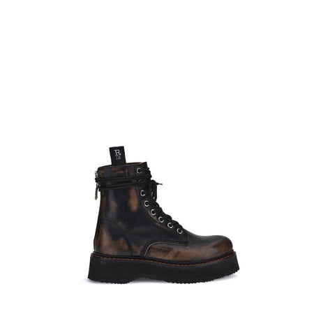 R13 Lace-up Ankle Boots - Hilstor