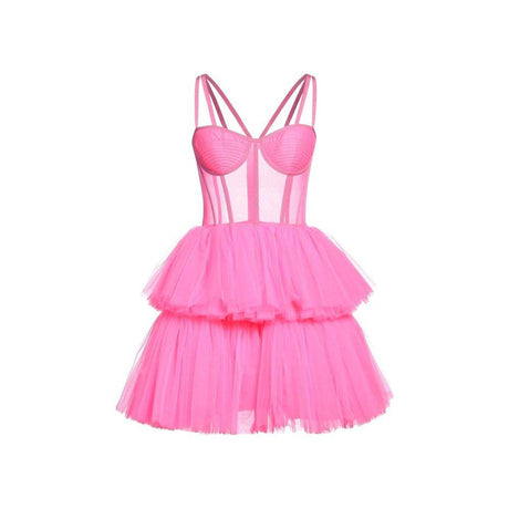 19:13 DRESSCODE Tulle Mini Dress - Hilstor