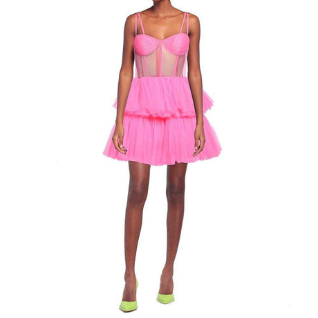 19:13 DRESSCODE Tulle Mini Dress - Hilstor