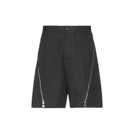 Alexander McQueen Cotton Bermuda - Hilstor