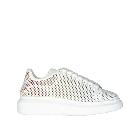 Alexander McQueen Oversized Dotted Cut-Out Sneakers - Hilstor