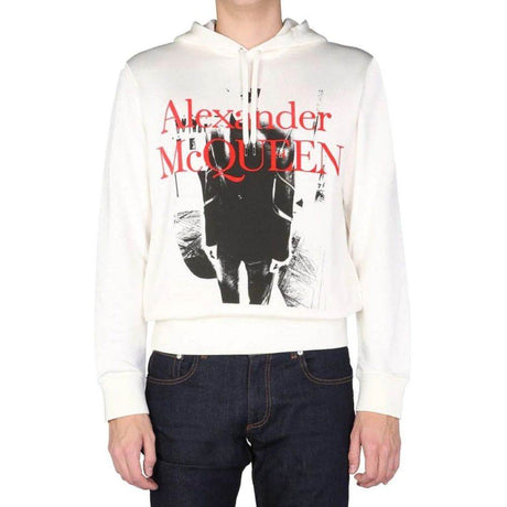 Alexander McQueen Hoodie Logo Sweatshirt - Hilstor