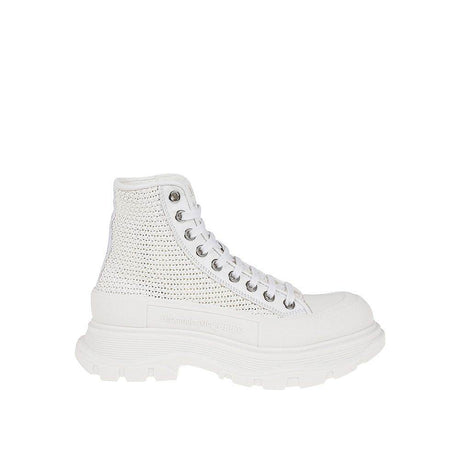 Alexander McQueen Tread Slick High-Top Sneakers - Hilstor