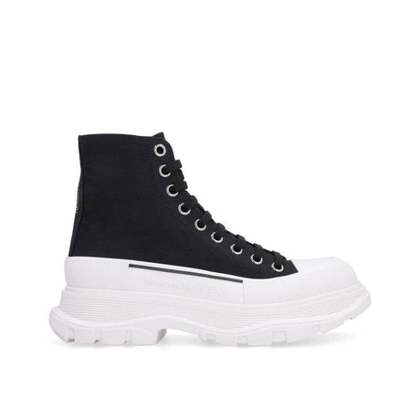 Alexander McQueen Treadslick High Top Sneakers - Hilstor