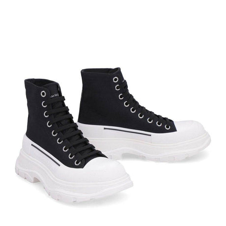 Alexander McQueen Treadslick High Top Sneakers - Hilstor