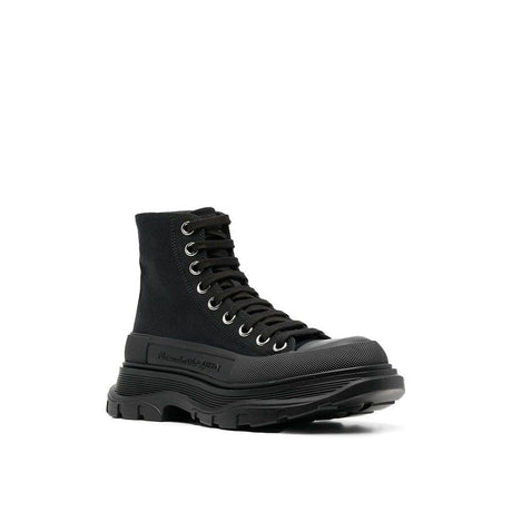 Alexander McQueen Tread Slick High-Top Sneakers - Hilstor