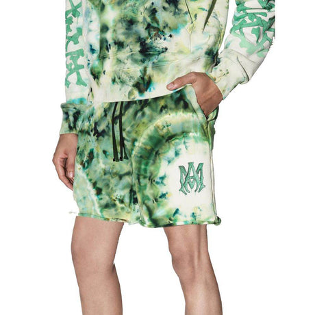 Amiri Tie-dye Cotton Shorts - Hilstor