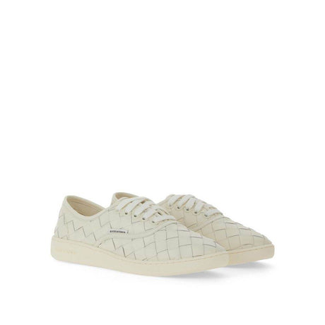 Bottega Veneta Intrecciato Leather Sneakers - Hilstor