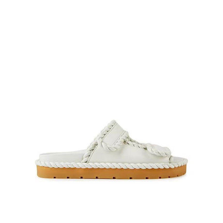 Bottega Veneta Jack Flat Mule Sandals - Hilstor