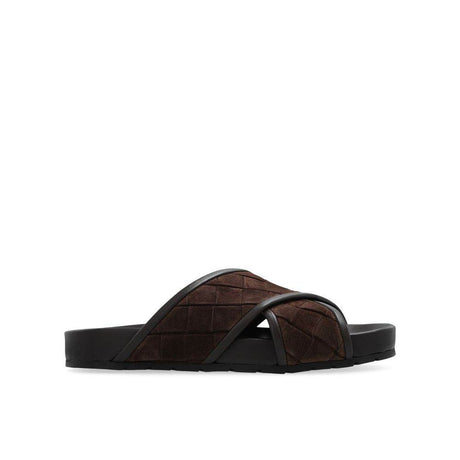 Bottega Veneta Tarik Criss Cross Sandal - Hilstor