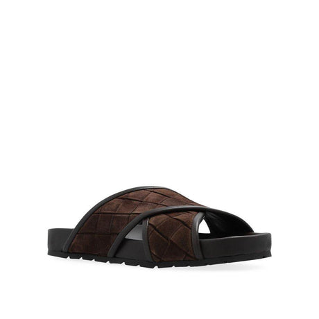 Bottega Veneta Tarik Criss Cross Sandal - Hilstor