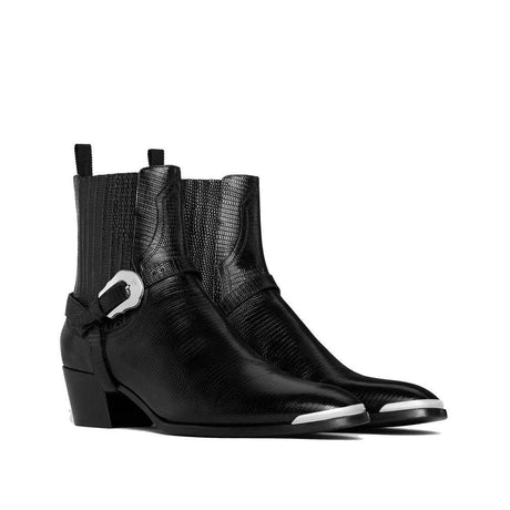 Celine Western Chelsea Isaac Harness Boots - Hilstor