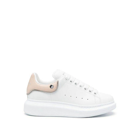 Alexander McQueen Oversized Leather Sneakers - Hilstor