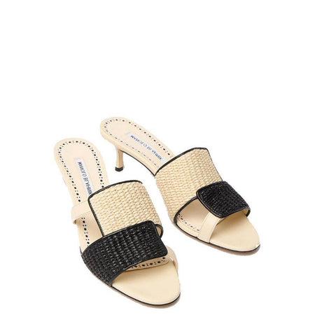 Manolo Blahnik Fabiolamu 50 Sandals - Hilstor