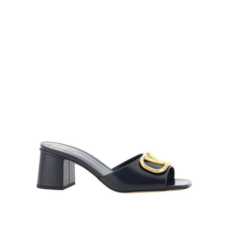 Valentino Garavani Vlogo Leather Sandals - Hilstor