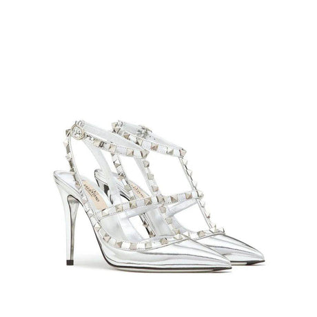 Valentino Garavani Rockstud Leather Pumps - Hilstor