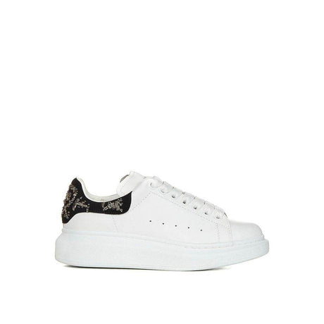 Alexander McQueen Oversized Leather Sneakers - Hilstor