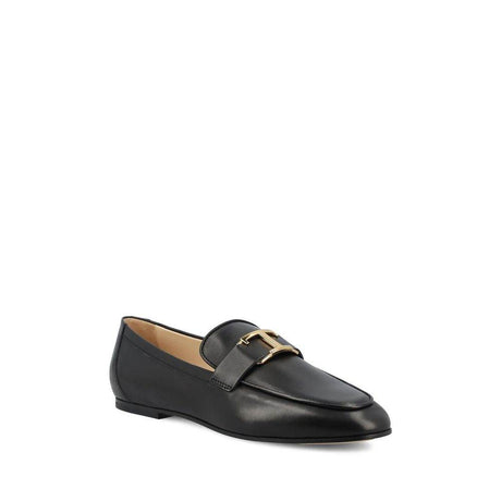 Tod's T Timeless Leather Loafers - Hilstor