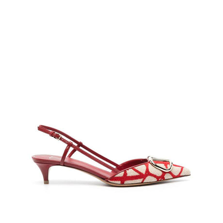 Valentino Garavani Toile Iconographe Pumps - Hilstor