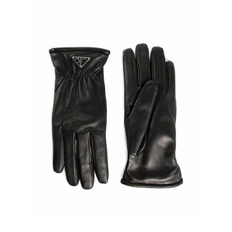 Prada Leather Gloves - Hilstor